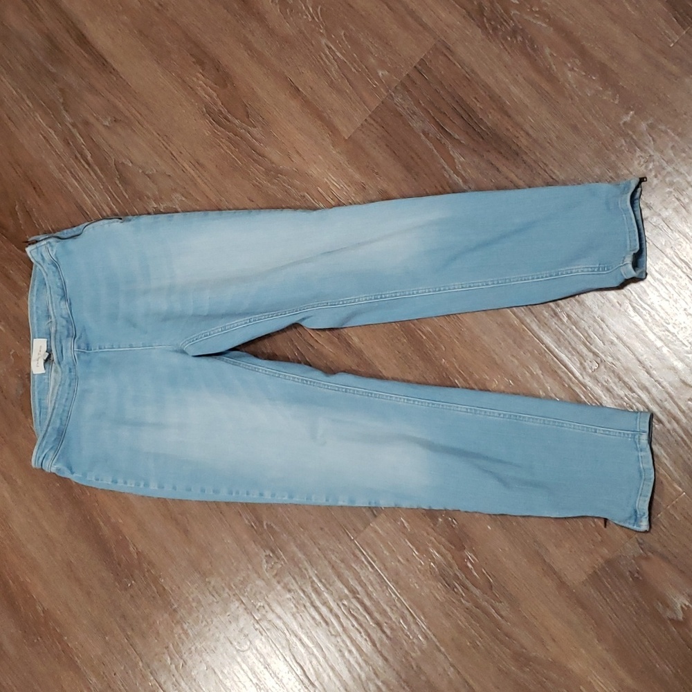 (36) Part Two Hanrietta Light Wash Ankle Jeans Modern Preppy Contemporary